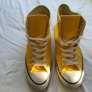 Yellow Converse Women’s size 8/Men’s size 6